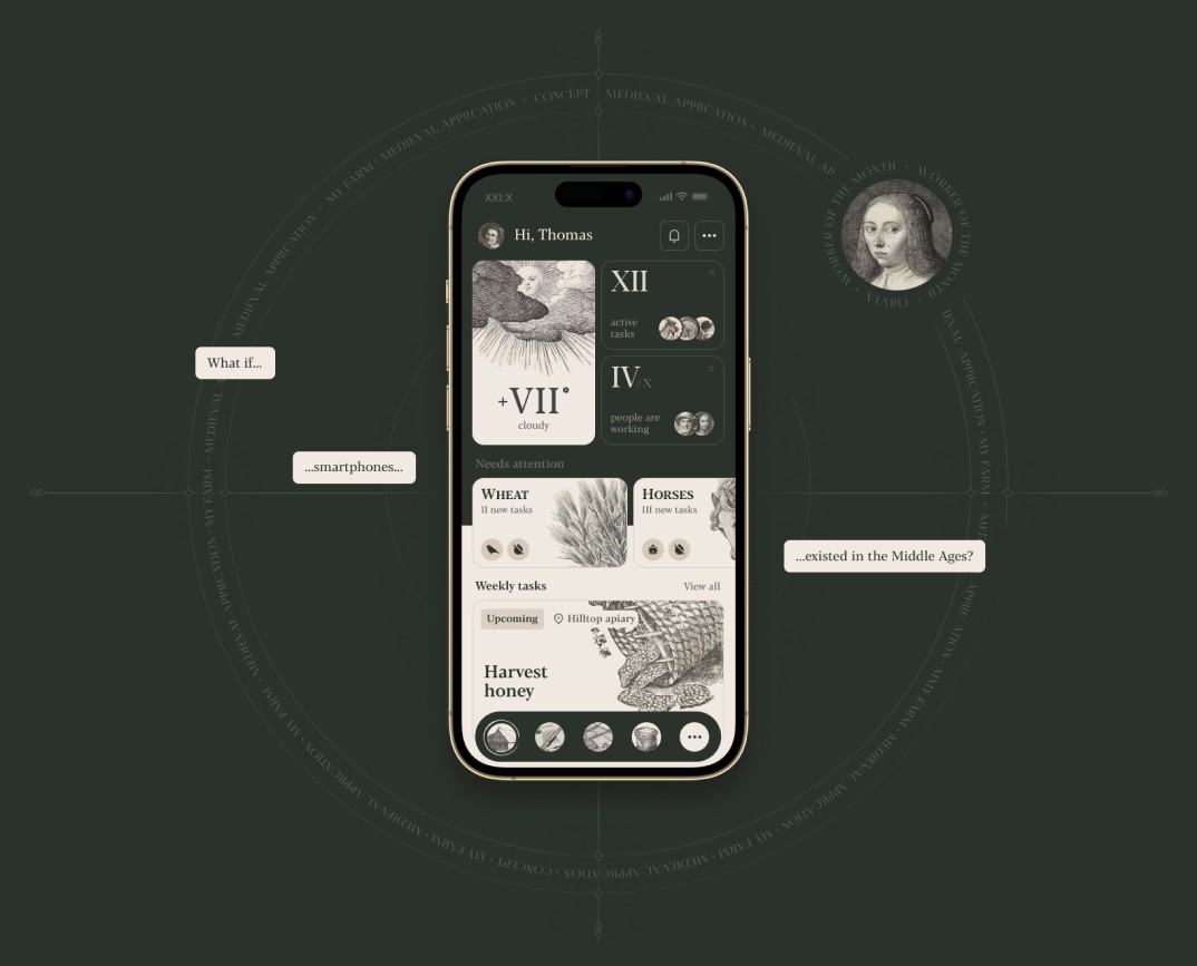 Medieval Farming App — image 1