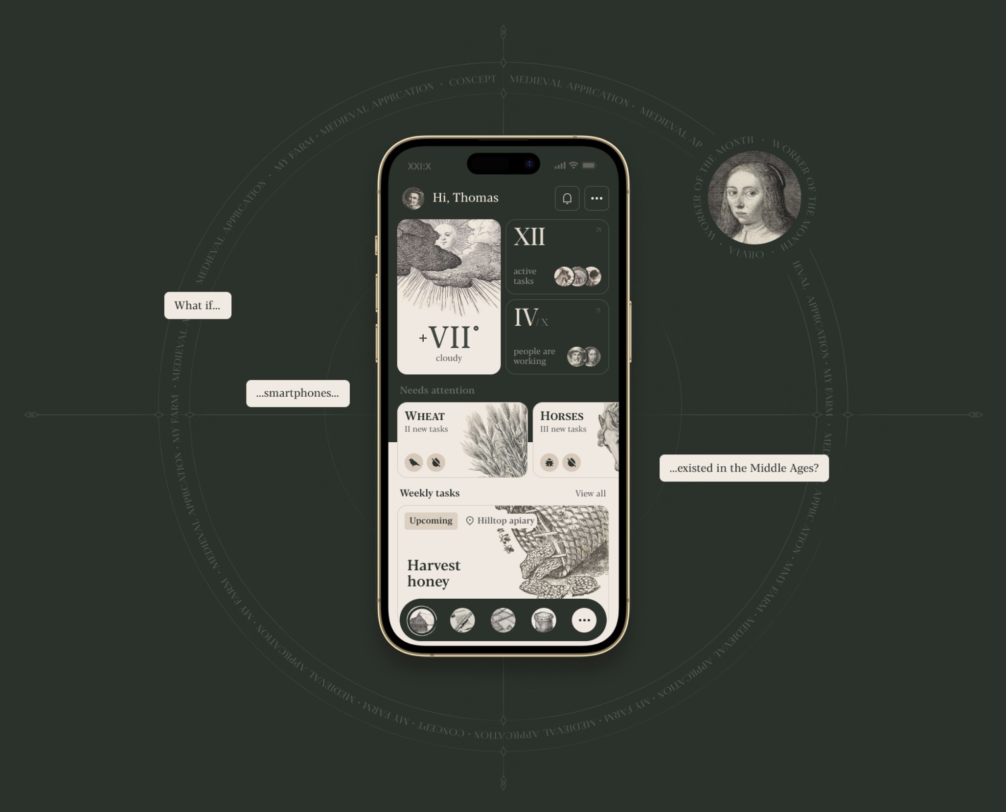 Medieval Farming App — image 1