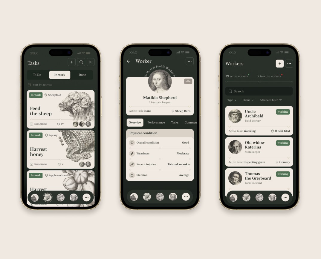 Medieval Farming App — image 2
