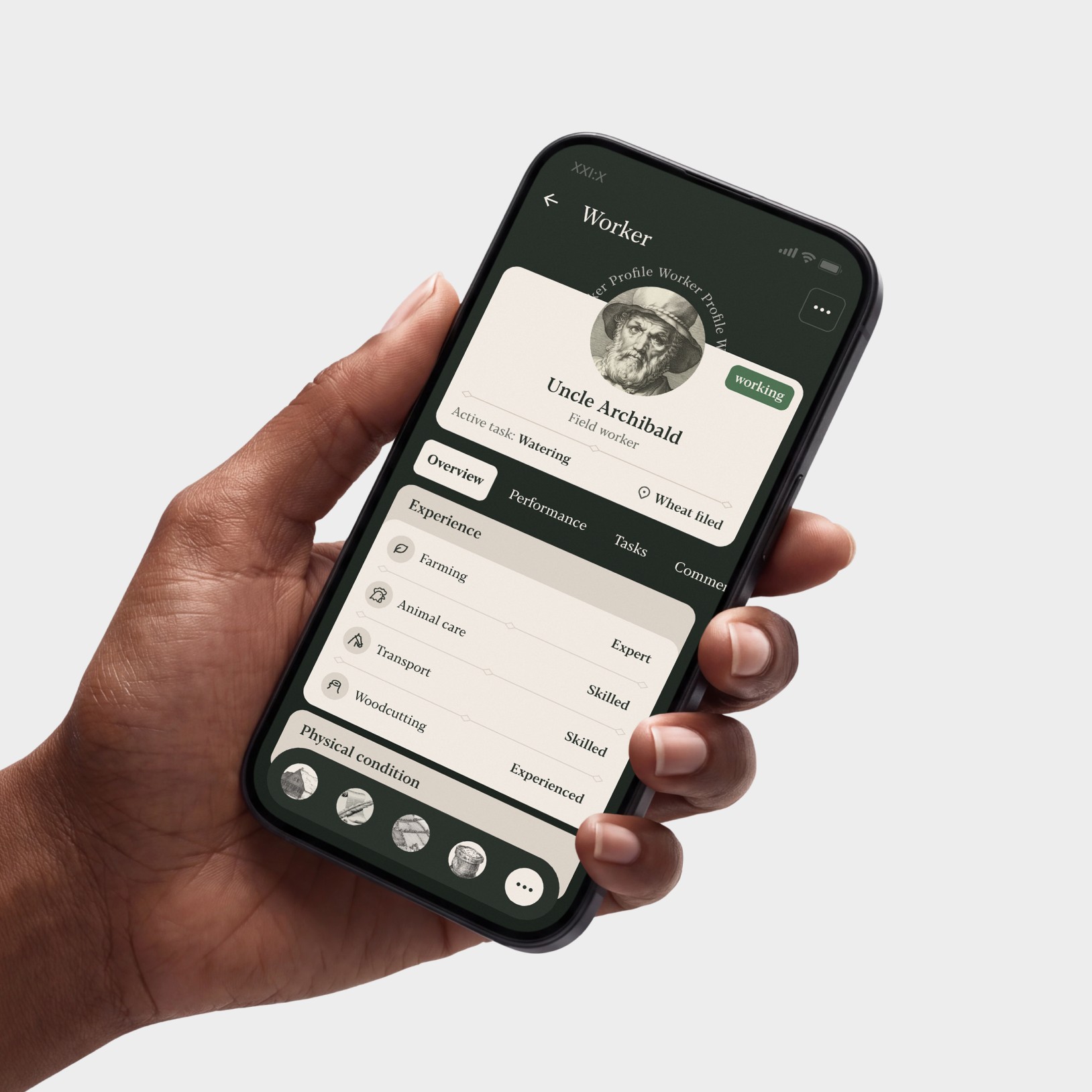 Medieval Farming App