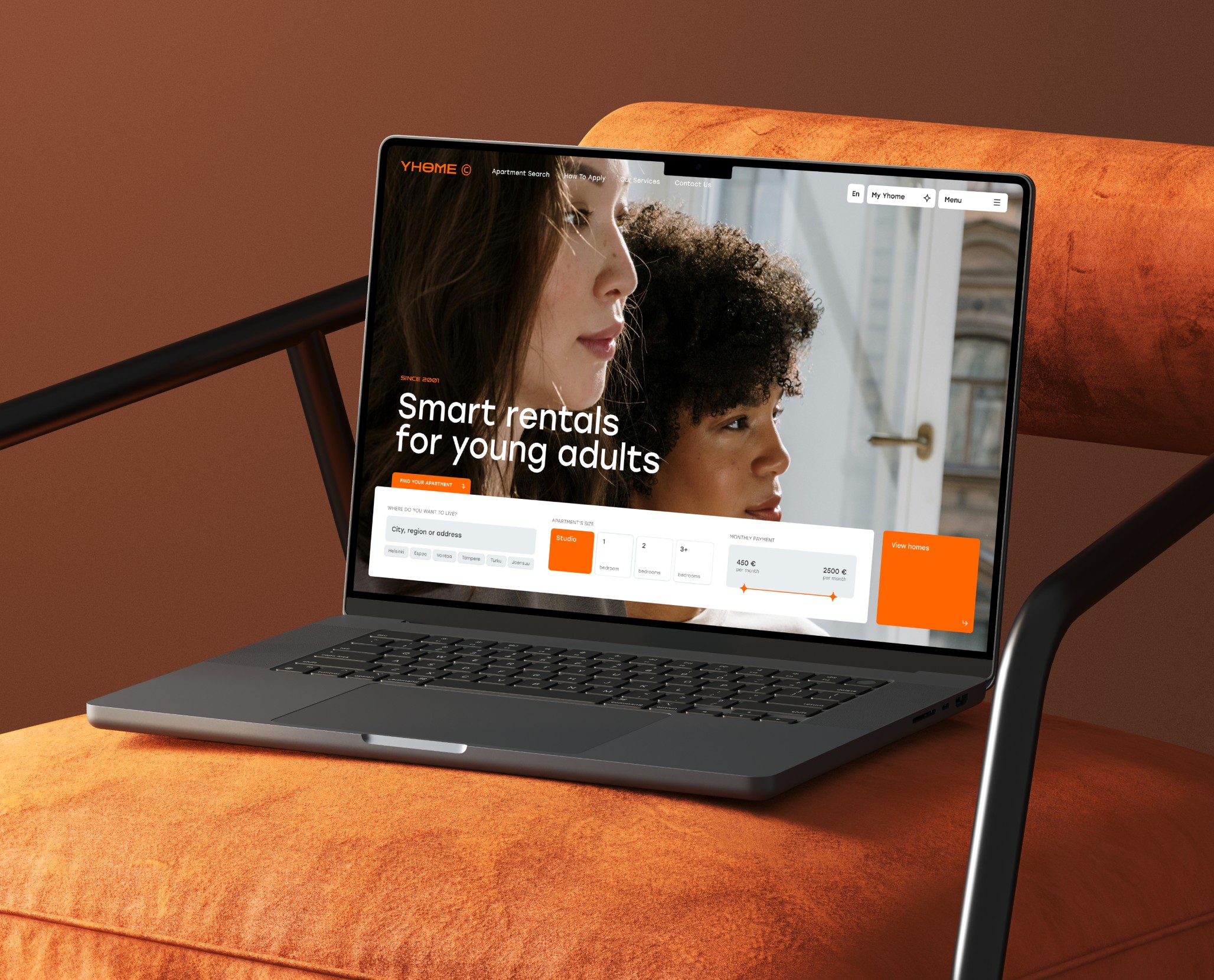 Property rental website — image 1