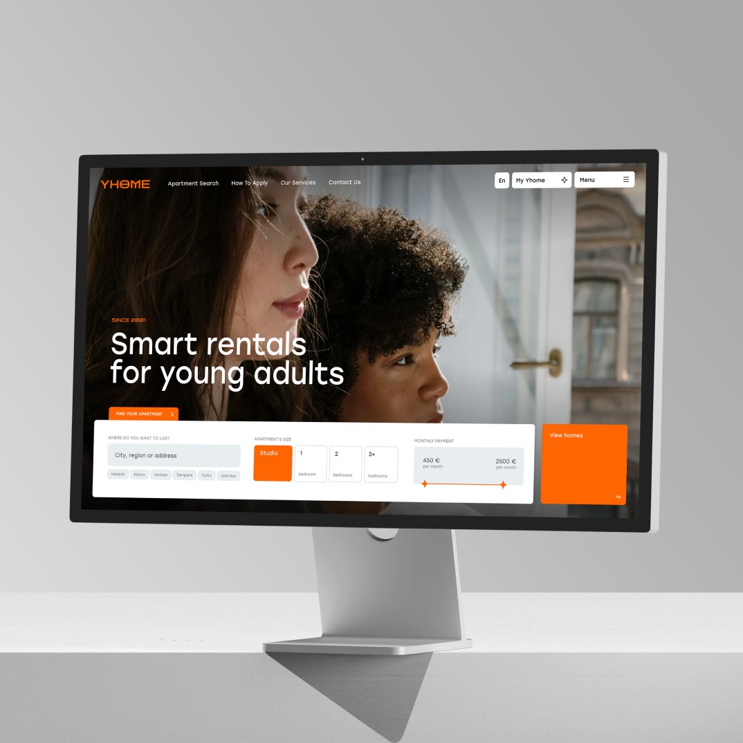 Property rental website